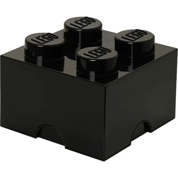 LEGO® Úložný box 25 x 25 x 18 cm Černý