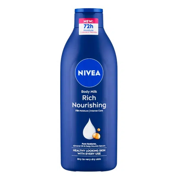Nivea Výživné telové mlieko pre suchú až veľmi suchú pokožku (Body Milk) 625 ml