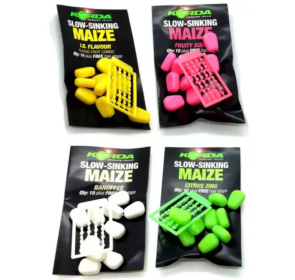 Korda umelá kukurica slow sinking maize-žltá ovocný mix