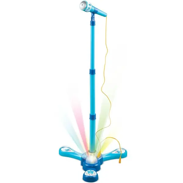 Mikrofón karaoke modrý