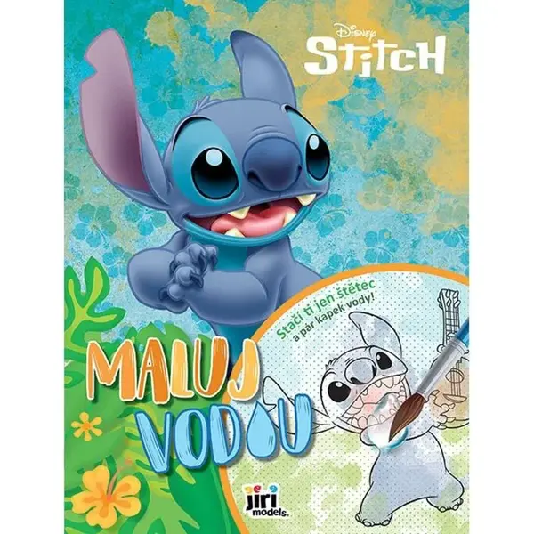 Jiri Models Maľuj vodou A4 Lilo a Stitch