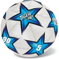 Alltoys Lopta kožená futbalová modrá č. 5