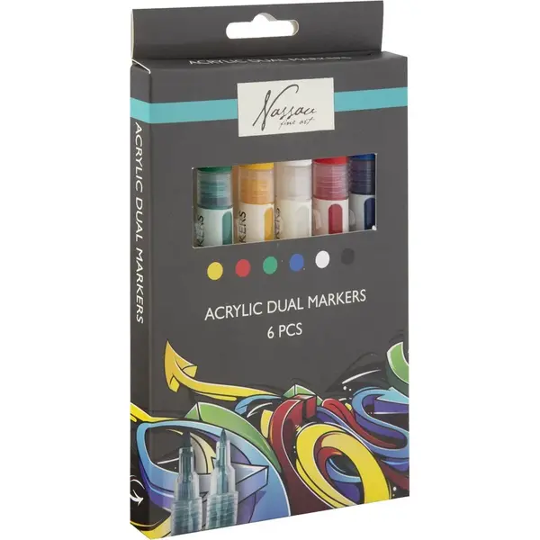 Súprava obojstranných akrylových popisovačov