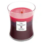 WoodWick Vonná sviečka váza Trilogy Sun Ripened Berries 275 g