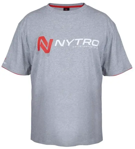 Nytro tričko light marl grey tee shirt - xxl