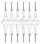 Cralusso držiak silicon fastened bait sting 12 ks - 10 mm