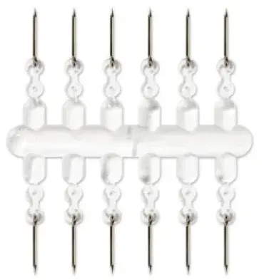 Cralusso držiak silicon fastened bait sting 12 ks - 10 mm