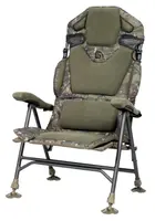 Trakker kreslo komfortné s lakťovými opierkami levelite camo longback recliner