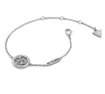 Guess Pôvabný oceľový náramok Life In 4G JUBB02137JWRH 14,5 - 18,5 cm