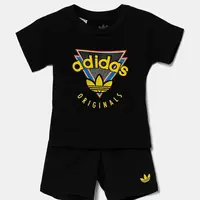 Detská bavlnená súprava adidas Originals