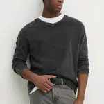 Bavlnené tričko s dlhým rukávom American Vintage