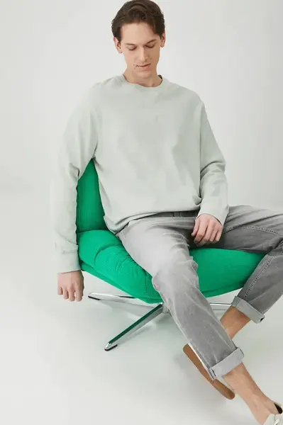 Bavlnené tričko s dlhým rukávom Medicine