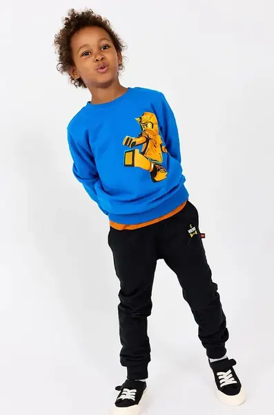 Detské bavlnené tepláky Lego LWPHILO 603