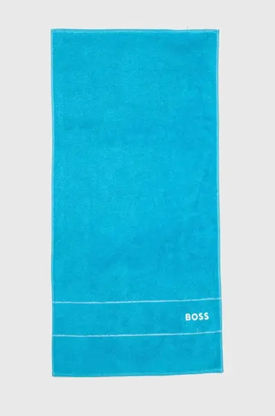 Bavlnený uterák BOSS Plain River Blue 50 x 100 cm