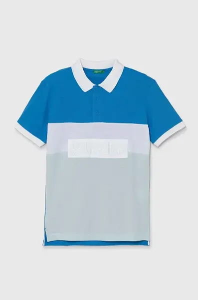 Detská bavlenná polokošeľa United Colors of Benetton