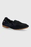 Semišové mokasíny Tommy Hilfiger TH SUEDE MOCCASIN