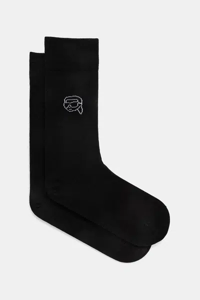 Ponožky Karl Lagerfeld pánske, čierna farba, 552102.805512