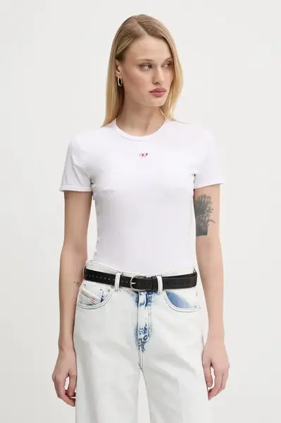 Bavlnené tričko Diesel T-UNCUTIE-LONG-D T-SHIRT