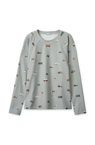 Detské tričko s dlhým rukávom na kúpanie Liewood