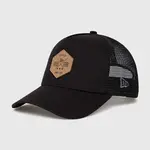 Šiltovka New Era 12523902.BLK-BLK, čierna farba, s nášivkou