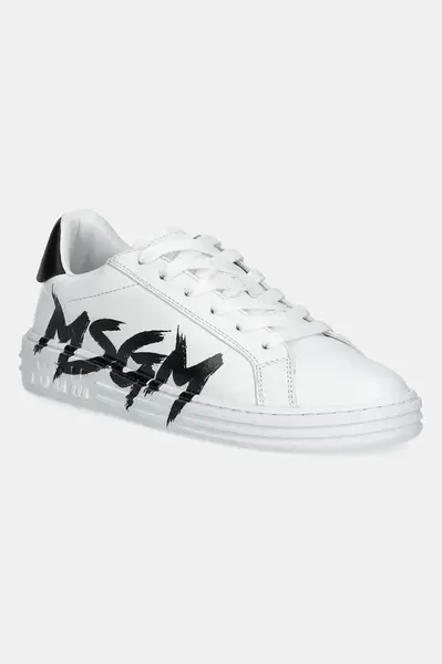 MSGM Kožené tenisky MSGM