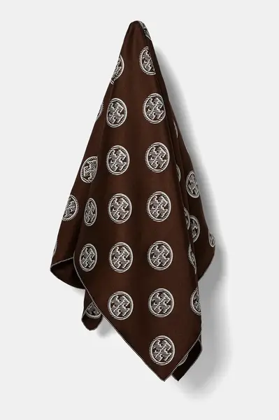 Hodvábna šatka Tory Burch Medallion