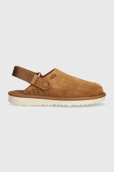 Detské semišové papuče UGG GOLDENSTAR CLOG