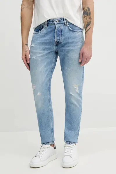 Rifle Pepe Jeans TAPERED JEANS CALLEN