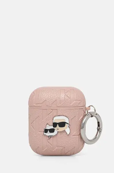 Puzdro na airpod Karl Lagerfeld AirPods 1/2 cover