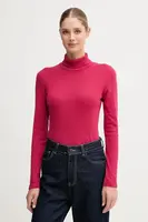 Bavlnené tričko s dlhým rukávom United Colors of Benetton