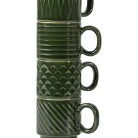 Sada pohárov Sagaform Coffee & More 100 ml 4-pak