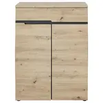 Voleo BOTNÍK, barvy grafitu, dub artisan, 80/107/38 cm