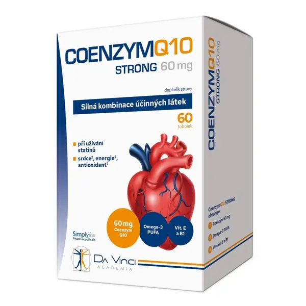 Coenzym Q10 Strong 60mg Da Vinci Academia 60 tobolek
