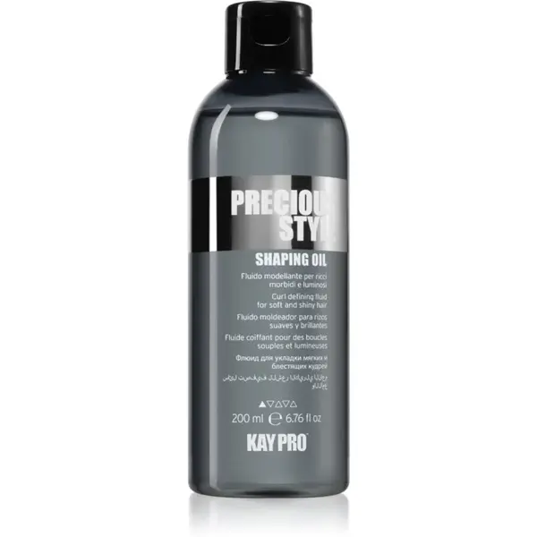 Kaypro Precious Style Shaping Oil hydratační fluid pro vlnité a kudrnaté vlasy 200 ml