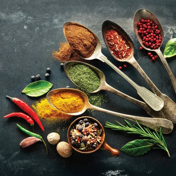 Euroart OBRAZ NA SKLE, koření, 30/30 cm