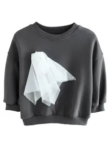 Next Mikina  antracitová / biela