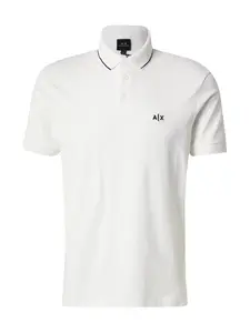 ARMANI EXCHANGE Tričko  čierna / šedobiela