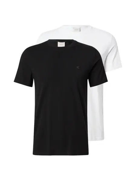 Calvin Klein Tričko  azúrová / biela