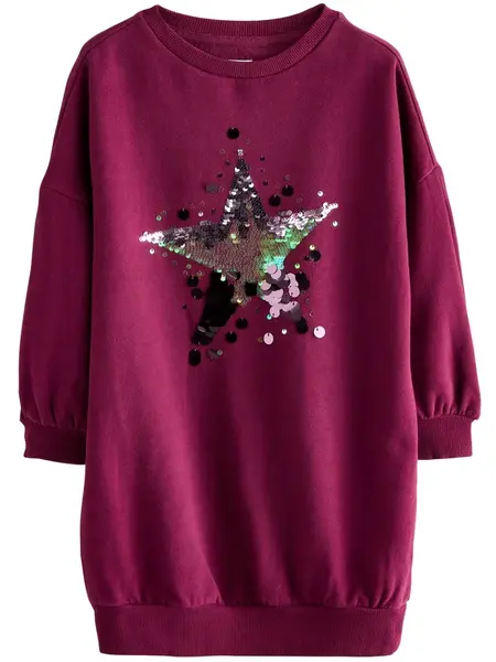 Next Šaty  burgundská