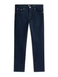Tommy Jeans Džínsy 'SCANTON'  tmavomodrá