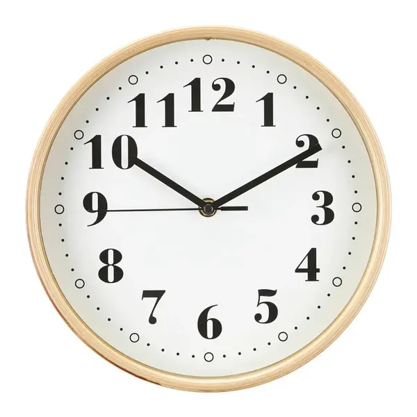 Ambia Home NÁSTĚNNÉ HODINY světle hnědá 25 cm