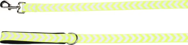 Flamingo Fergu vôdzka pre psa - neónovo žlté L: 200 cm x 2.5 cm x 0.2 cm