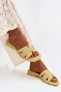 Dámské žluté pantofle Lorania