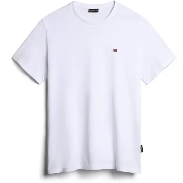 Napapijri SALIS Pánské tričko, bílá, velikost