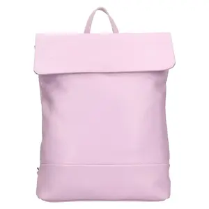 Dámsky kožený batoh Italia Jenny - fialová