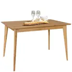 Carryhome JÍDELNÍ STŮL, divoký dub, 120/80/76 cm