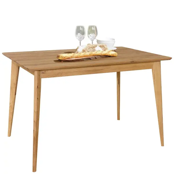 Carryhome JÍDELNÍ STŮL, divoký dub, 120/80/76 cm