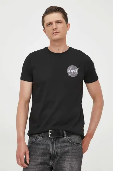Bavlněné tričko Alpha Industries Space Shuttle T