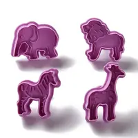 Animal Themed PET Plastic Cookie Cutters