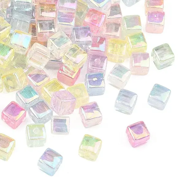 UV Plating Transparent Acrylic Beads